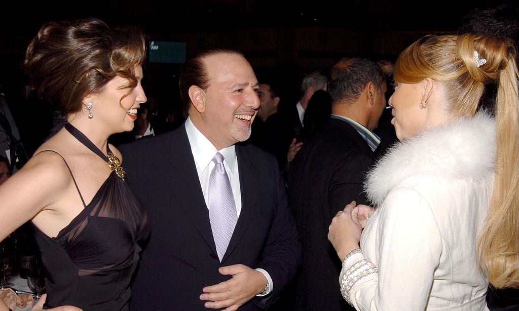 Thalía, Mariah Carey y Tommy Mottola