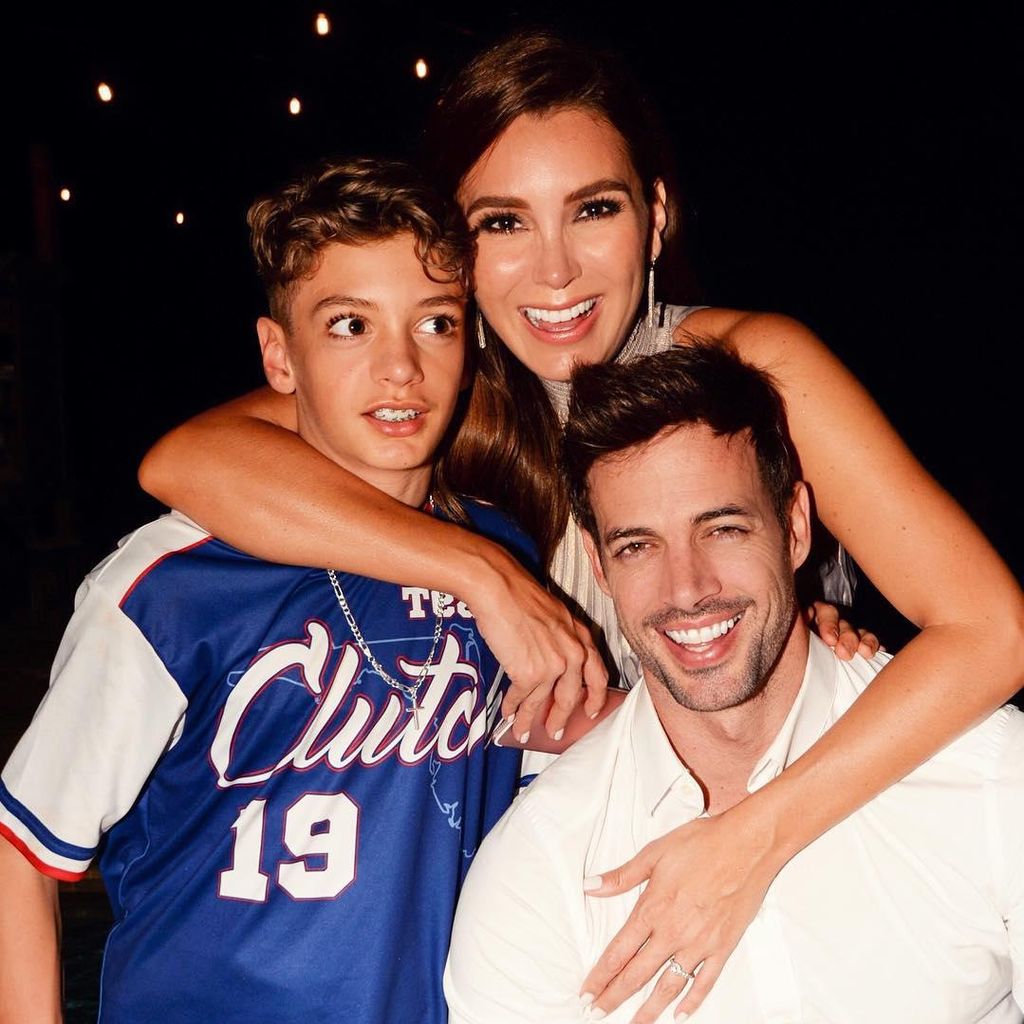 William Levy y su familia