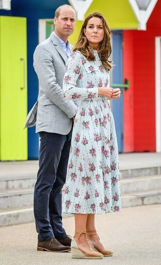 Kate Middleton vestido flores