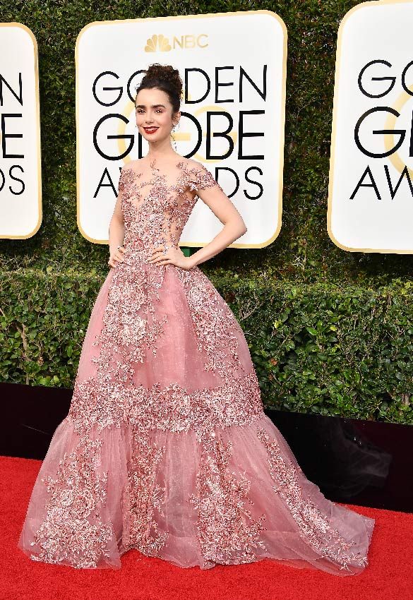 lilly collins getty