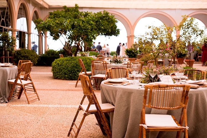 Aperitivo de boda en Bodegas Campos