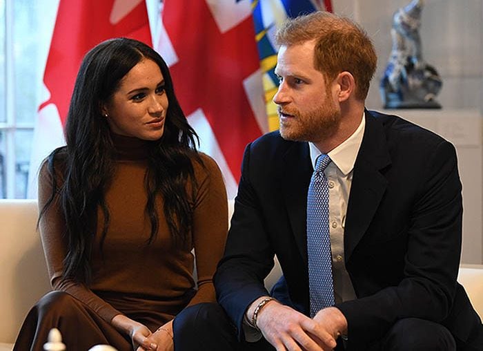 Meghan Markle y el príncipe Harry