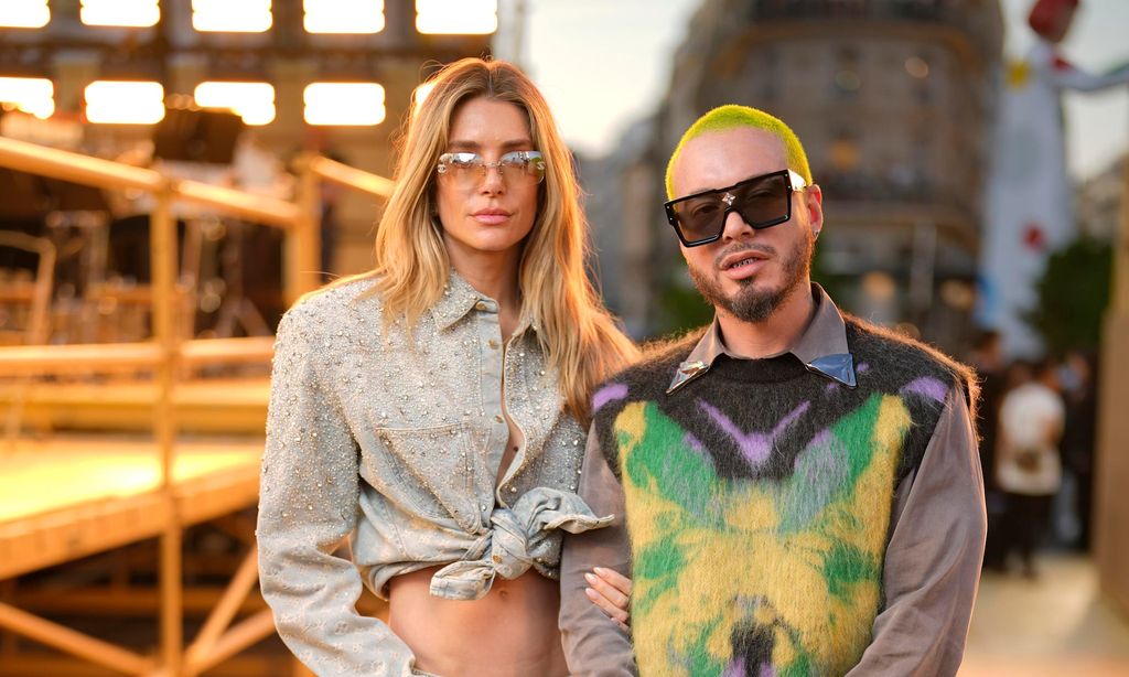 J Balvin y Valentina Ferrer