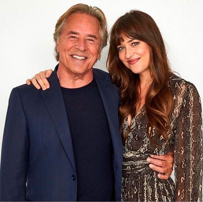 Dakota Johnson y Don Johnson,