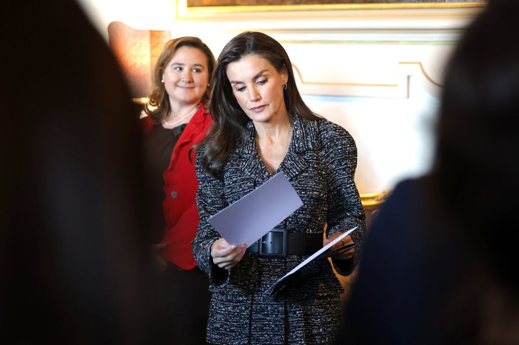 Reina Letizia en la sede en Roma de la FAO 