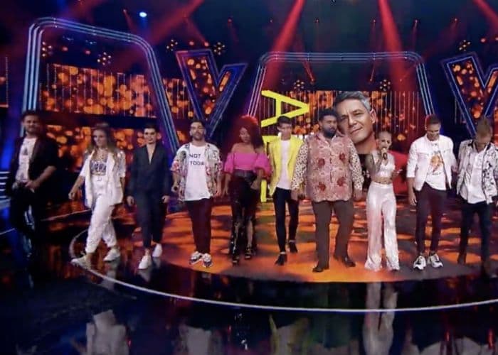 Los 12 finalistas der 'La voz'