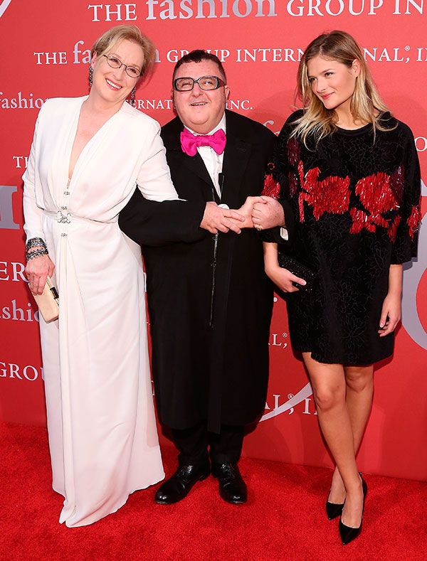 Alber Elbaz con Meryl Streep 