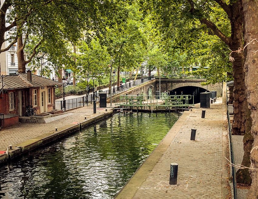 canal saint martin paris