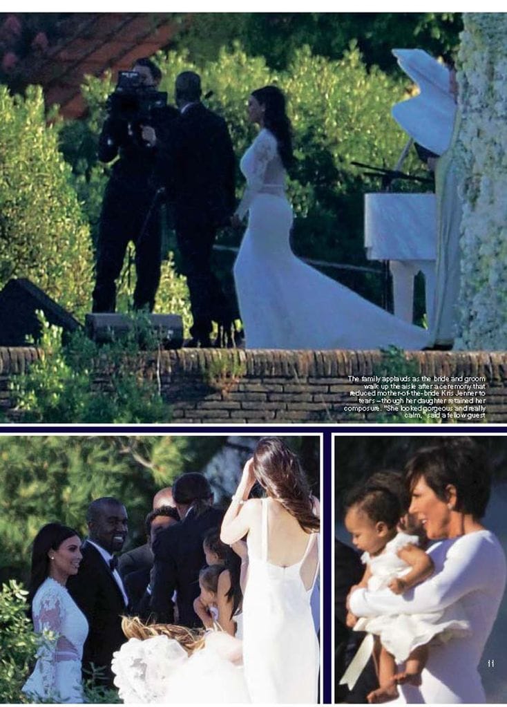 PDF - JPG. HELLO 1331. Mayo 2014. Boda de Kim Kardashian y Kanye West.