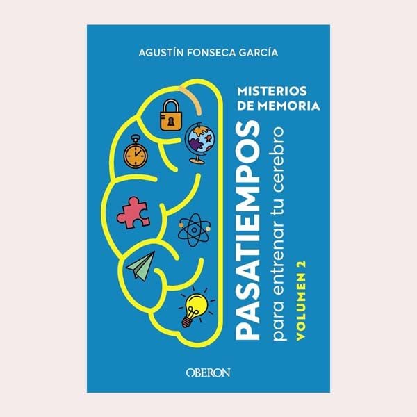 'Misterios de memoria: Pasatiempos para entrenar tu cerebro. Volumen 2', de Agustín Fonseca García