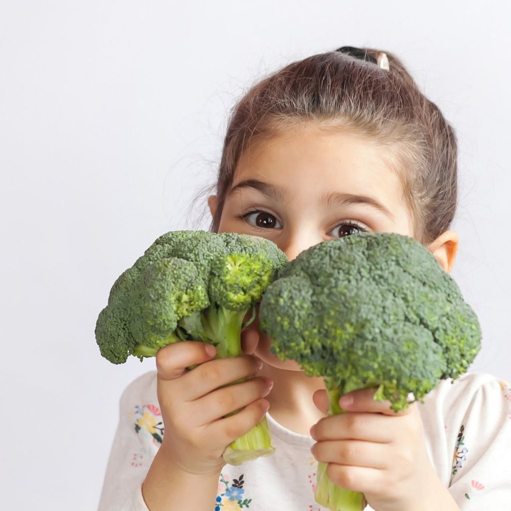 verduras de hoja verde y oscura