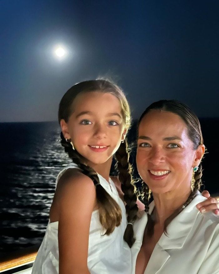 Adamari López y su hija Alaïa