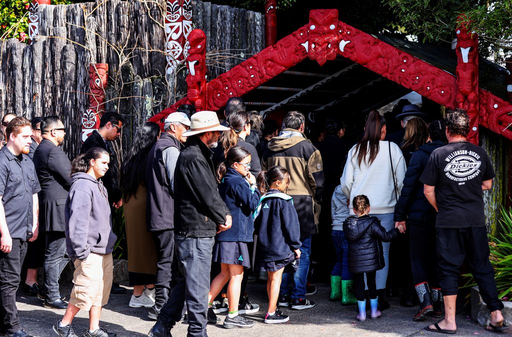 Funeral del rey maoír 