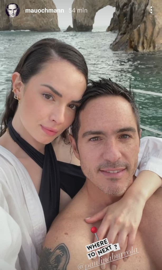 Mauricio Ochmann y su novia