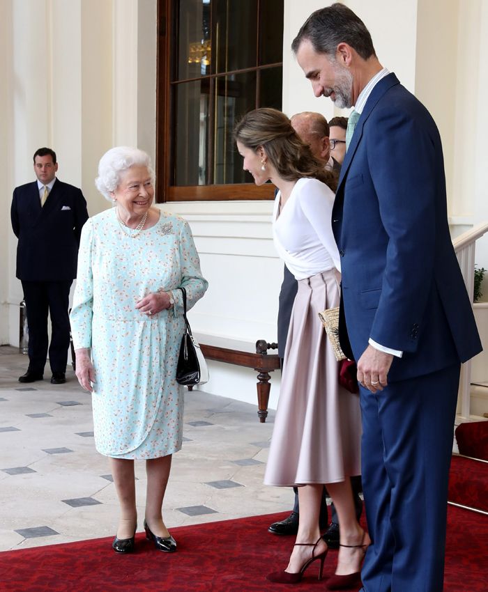 Reyes de España con Isabel II 