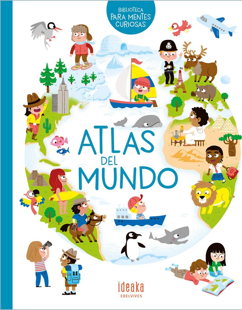 atlas del mundo de pascale h delin edelvives 