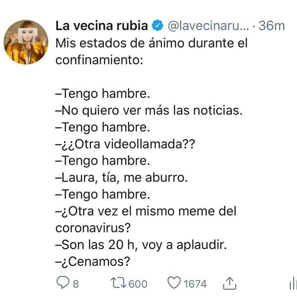 la vecina rubia