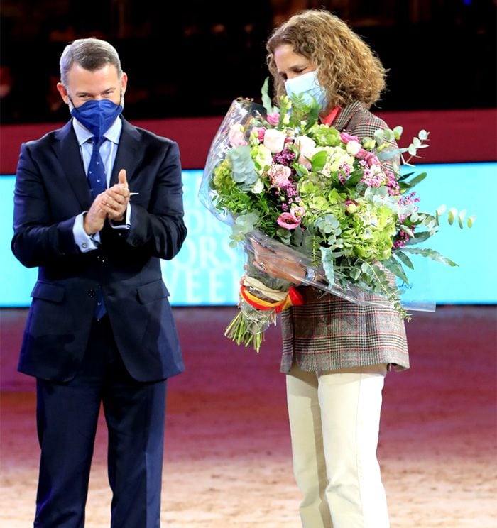 La infanta Elena, en la 'Madrid Horse Week 2021'