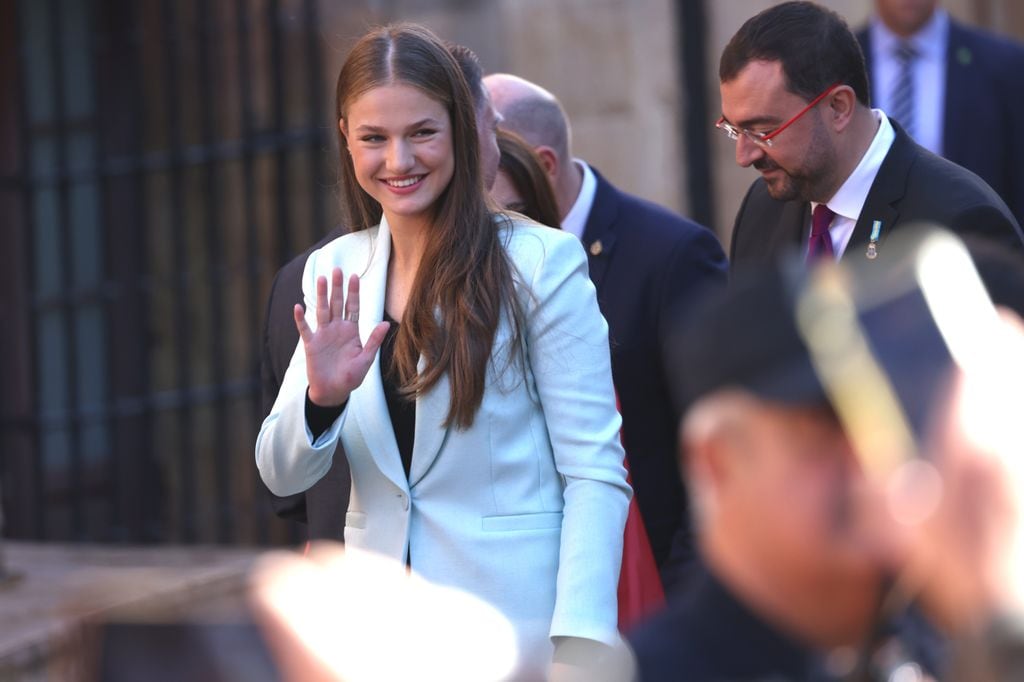 La princesa Leonor recibe el título de alcaldesa honoraria de Oviedo