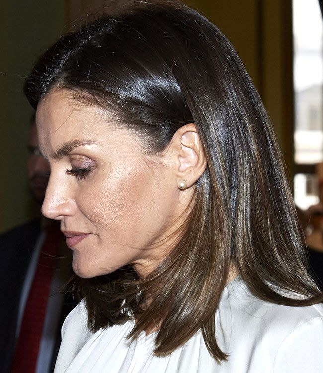 Reina Letizia sin canas