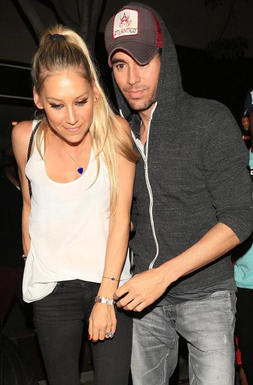 Enrique Iglesias y Anna Kournikova esperan su tercer hijo