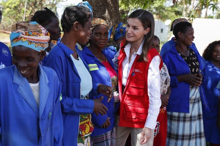 Letizia en Mozambique