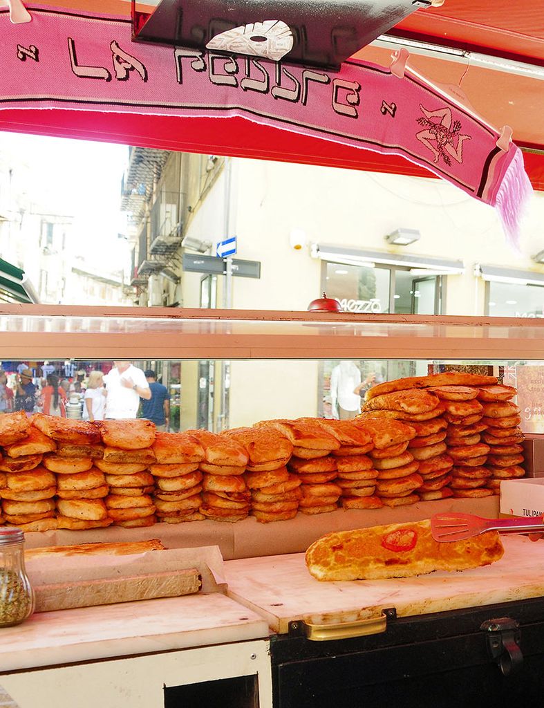 Puestos de comida de Palermo