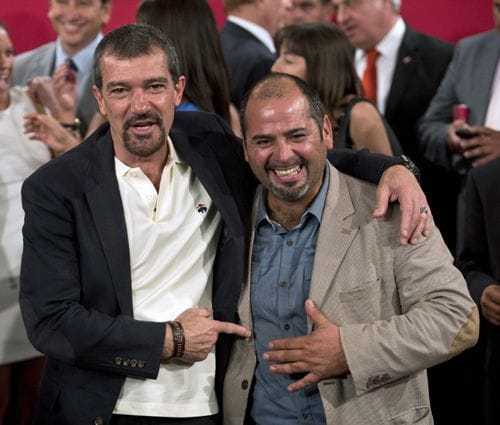 Antonio Banderas tuvo la oportunidad de conocer a Mario Sepúlveda, líder de los mineros, personaje que Banderas interpreta en el filme, y al que todos llaman Super Mario,