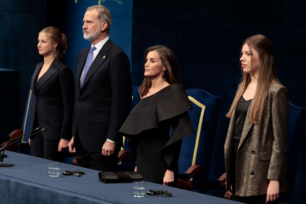 Familia Real en los Premios Princesa Asturias