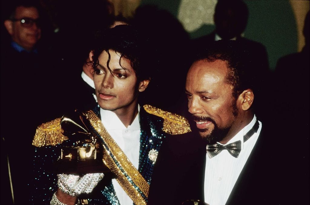 Quincy produjo el álbum 'Thriller', de Michael Jackson.