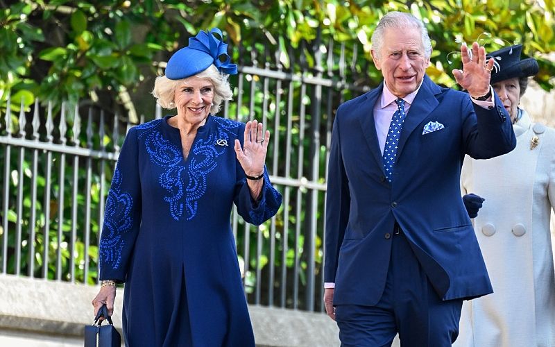 Carlos III y la reina Camilla