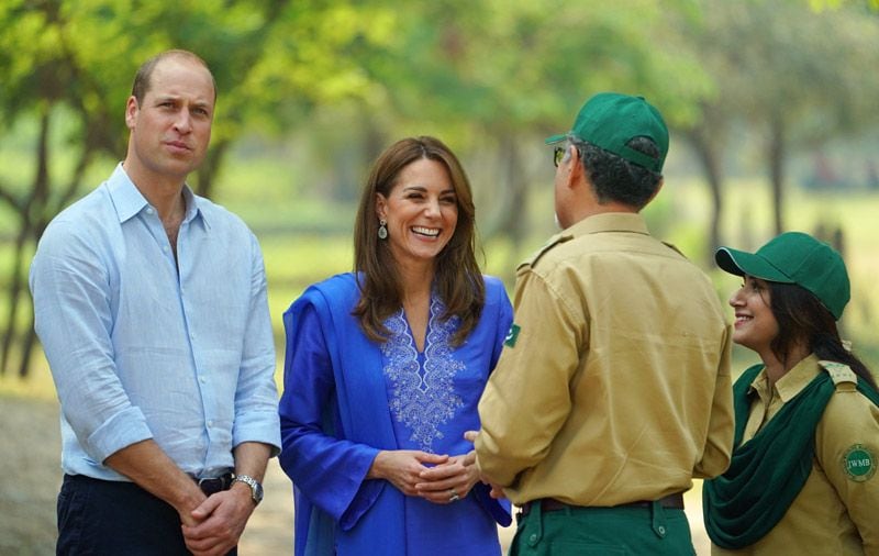 Los duques de Cambridge en Pakistán