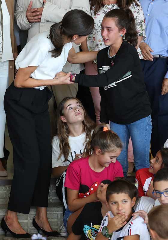 Doña Letizia inaugura el curso escolar