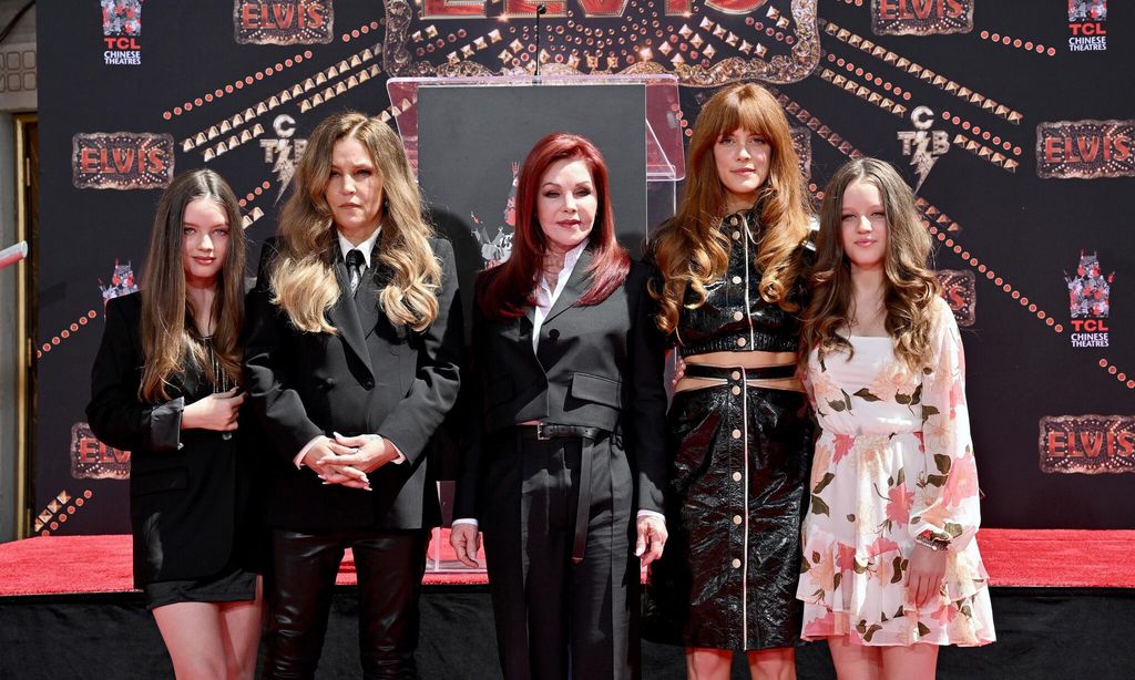 TCL Chinese Theatre Hosts Handprint Ceremony Honoring Priscilla Presley, Lisa Marie Presley And Riley Keough