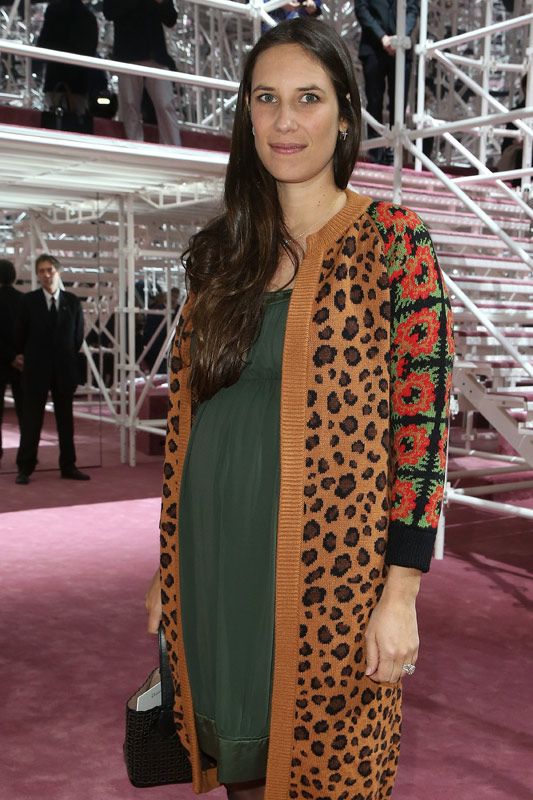 Tatiana Santo Domingo desveló al portal especializado en moda y estilo para las futuras mamás algunos detalles de su segundo embarazo
