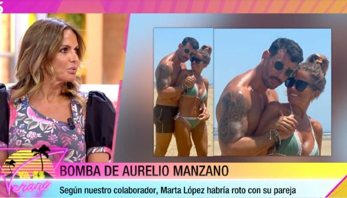 Marta López confirma su separación 