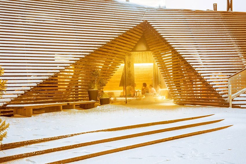 Sauna Loyly, Helsinki, baños helados en Finlandia