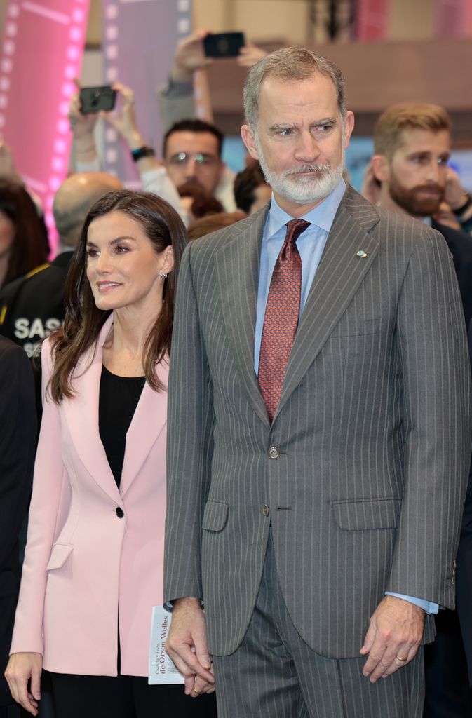 PRIMER ACTO DE LOS REYES JUNTOS TRAS LA DESPEDIDA A LEONOR. LOS REYES PRESIDEN LA INAUGURACION DE FITUR