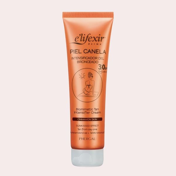 Gel bronceador E'LIFEXIR Piel Canela SPF 30