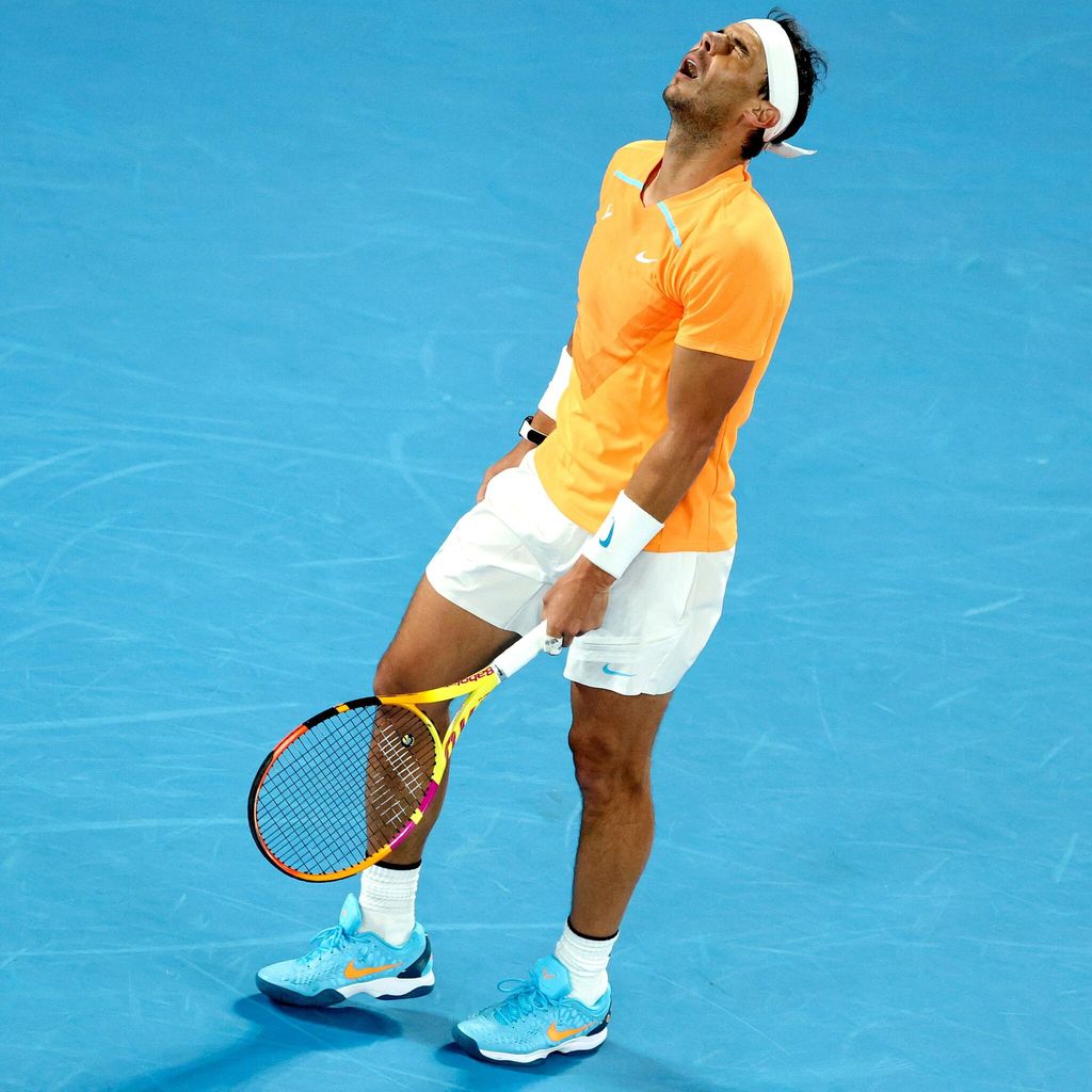 Rafael Nadal en el Abierto de Australia