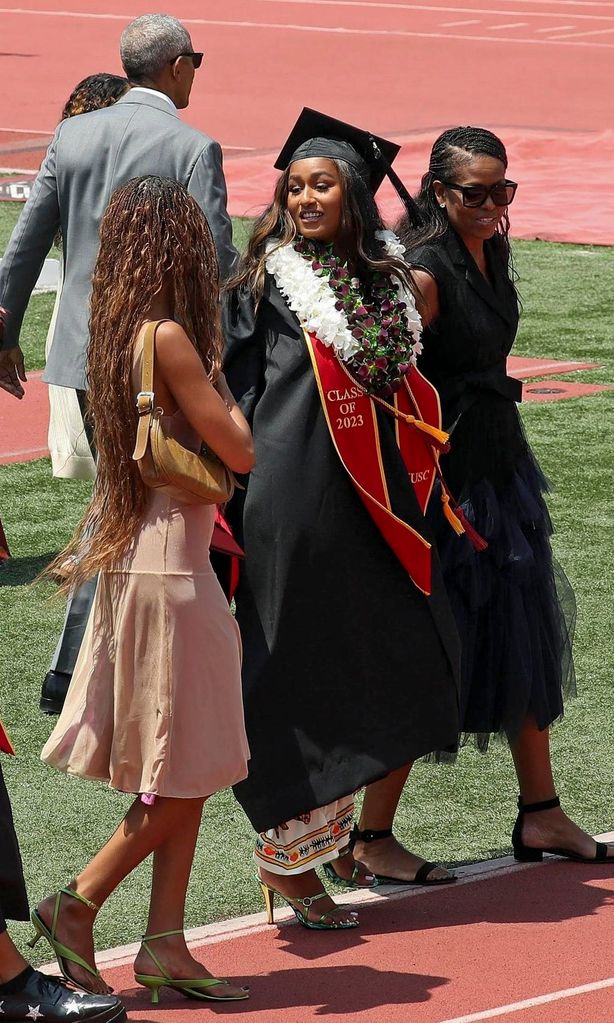 sasha obama graduates from usc