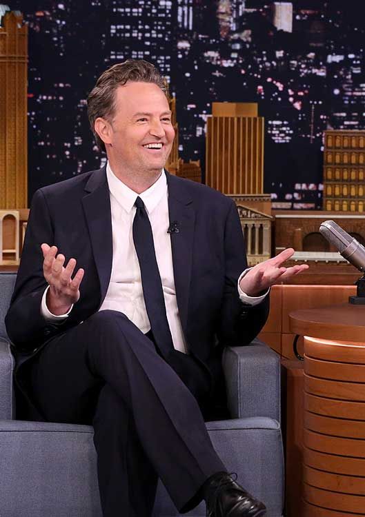 Matthew Perry en una entrevista 