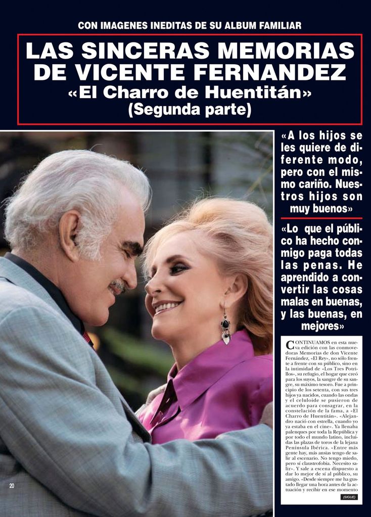 Vicente Fernández HOLA PLUS