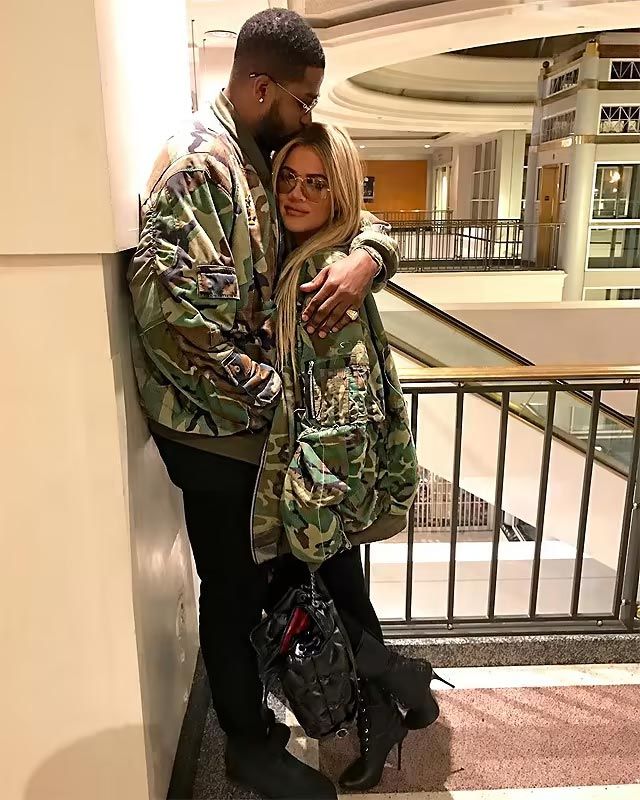 Khloé Kardashian y Tristan Thompson