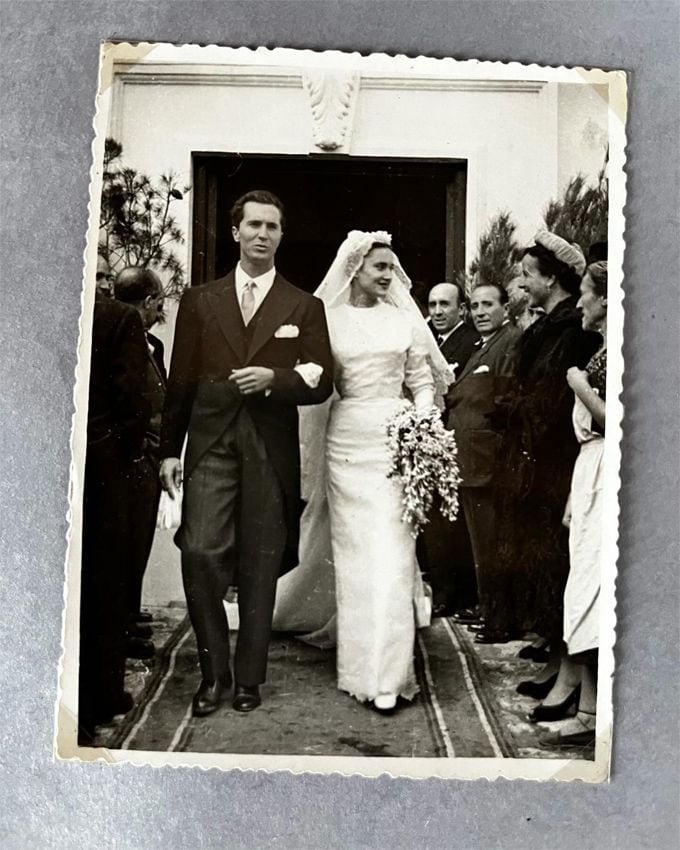 La boda de Carmen Dominguín y Antonio Ordóñez