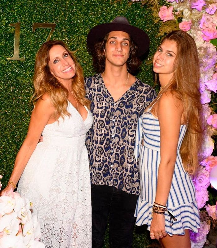 Lili Estefan y sus hijos