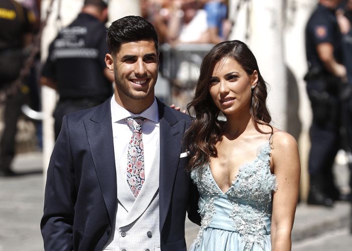 Sandra Garal y Marco Asensio