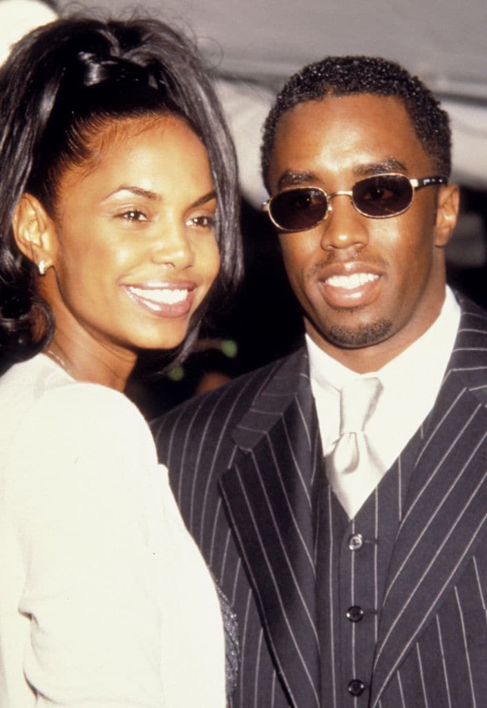 Sean Diddy Combs y Kim Porter