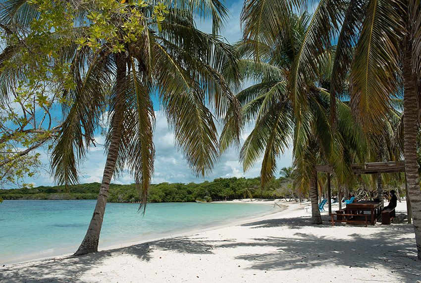 Isla Azul, Islas del Rosario, Cartagena de Indias, Colombia