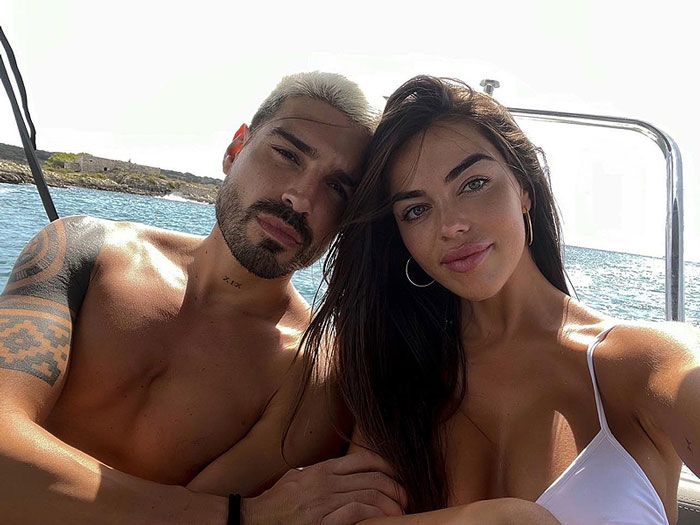 Fabio y Violeta llevan tres años como pareja 